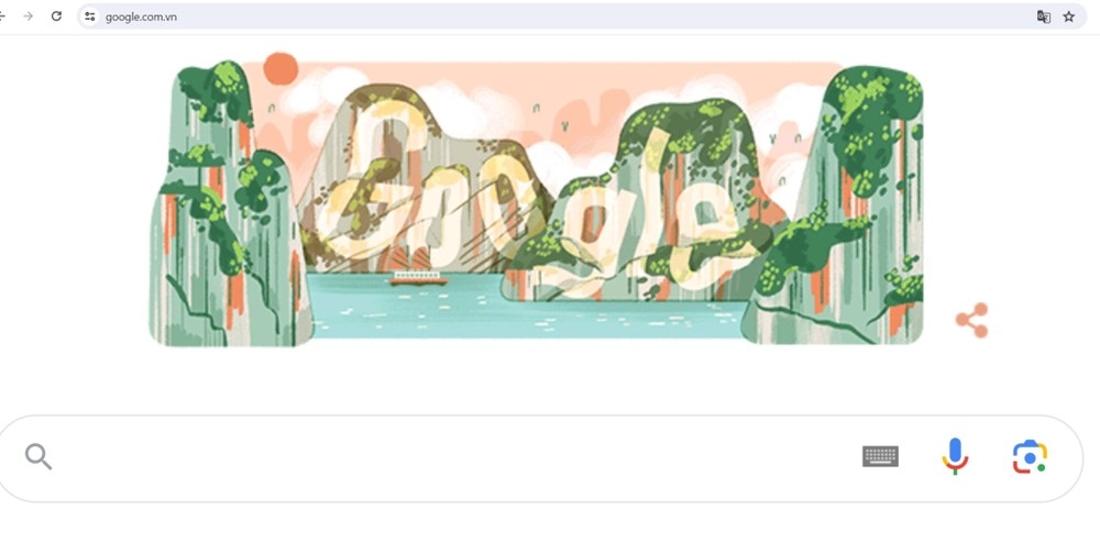 Google honours World Natural Heritage site Ha Long Bay